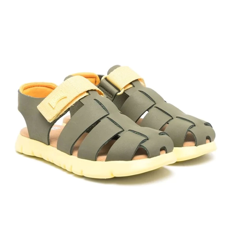 "KIDS21 Multi-Colored Two Tone Strappy Sandals for Kids - Comfortable & Stylish"