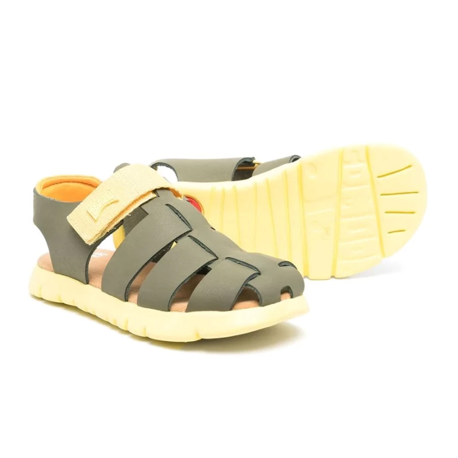 "KIDS21 Multi-Colored Two Tone Strappy Sandals for Kids - Comfortable & Stylish"