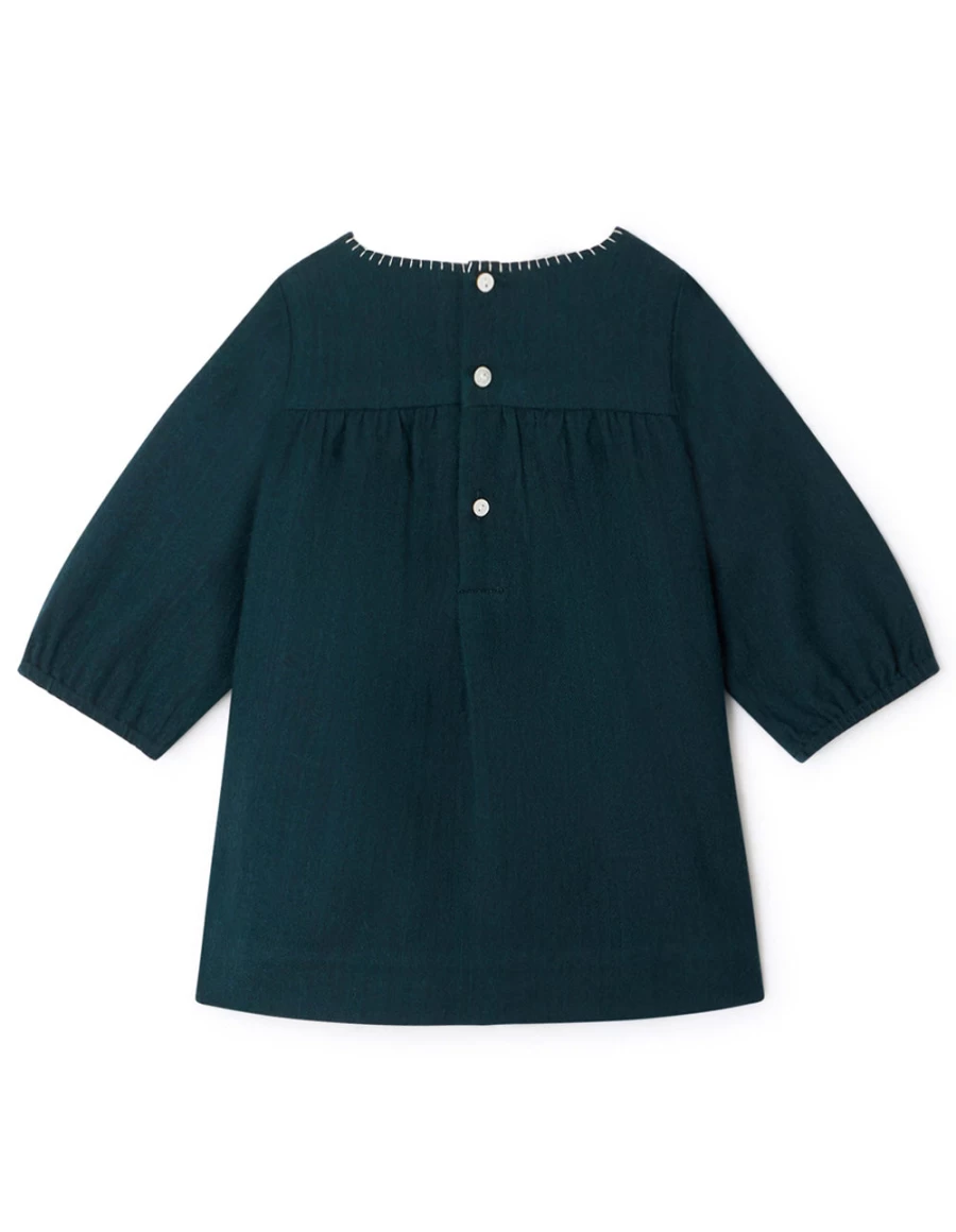 KIDS21 Grey Dipiki Dress for Kids - Stylish and Comfortable Girls' Dress