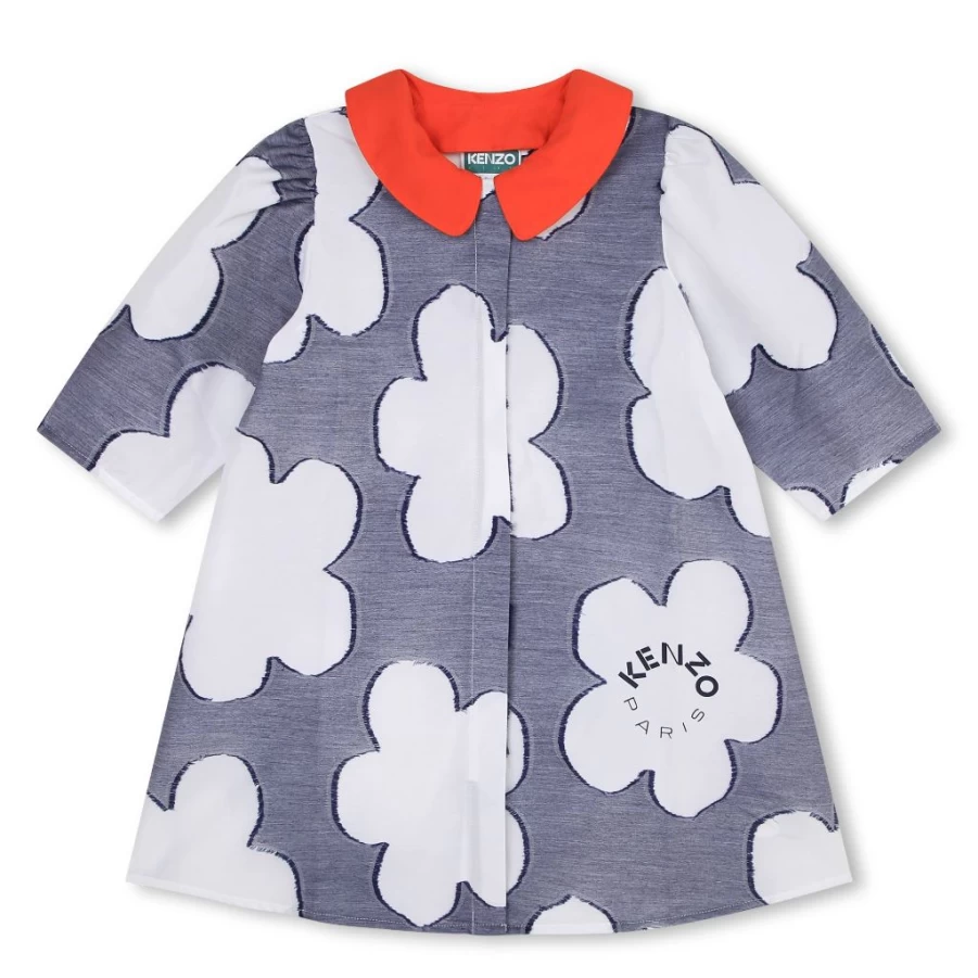 KIDS21 Maxi Floral Dot Print Dress for Girls - Multi-Colored Boho Summer Dress