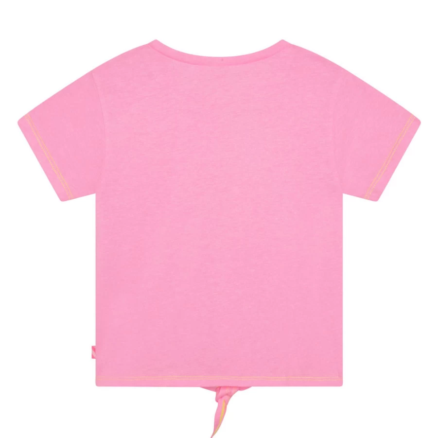 KIDS21 Pink Looney Tunes X Billieblush Kids Short Sleeve T-Shirt Cartoon Graphic Tee