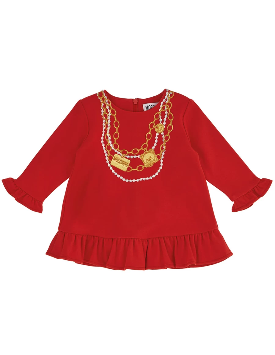 "KIDS21 Red Kids Dress - Stylish and Comfortable Girls' Dress"