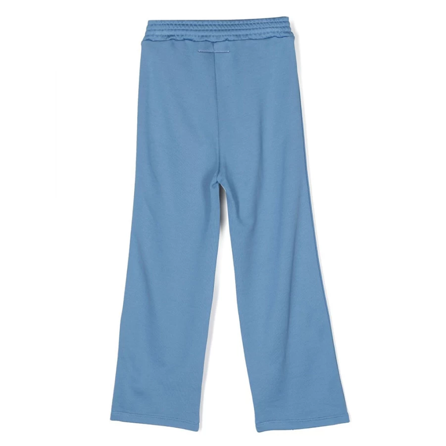 KIDS21 Blue Logo Technical Fabric Sweatpants for Comfort & Style