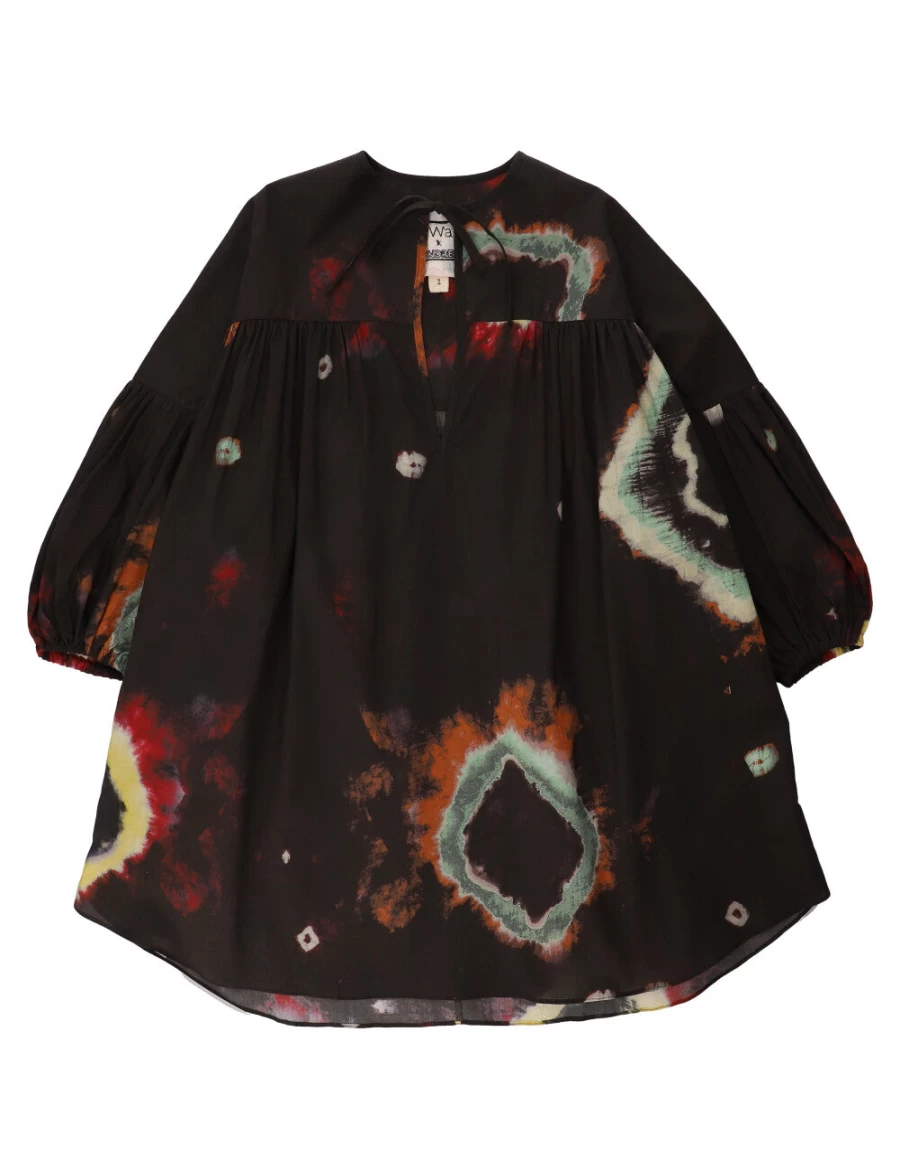 KIDS21 Abigail Black Smock Dress for Girls - Elegant & Comfortable Kids Fashion