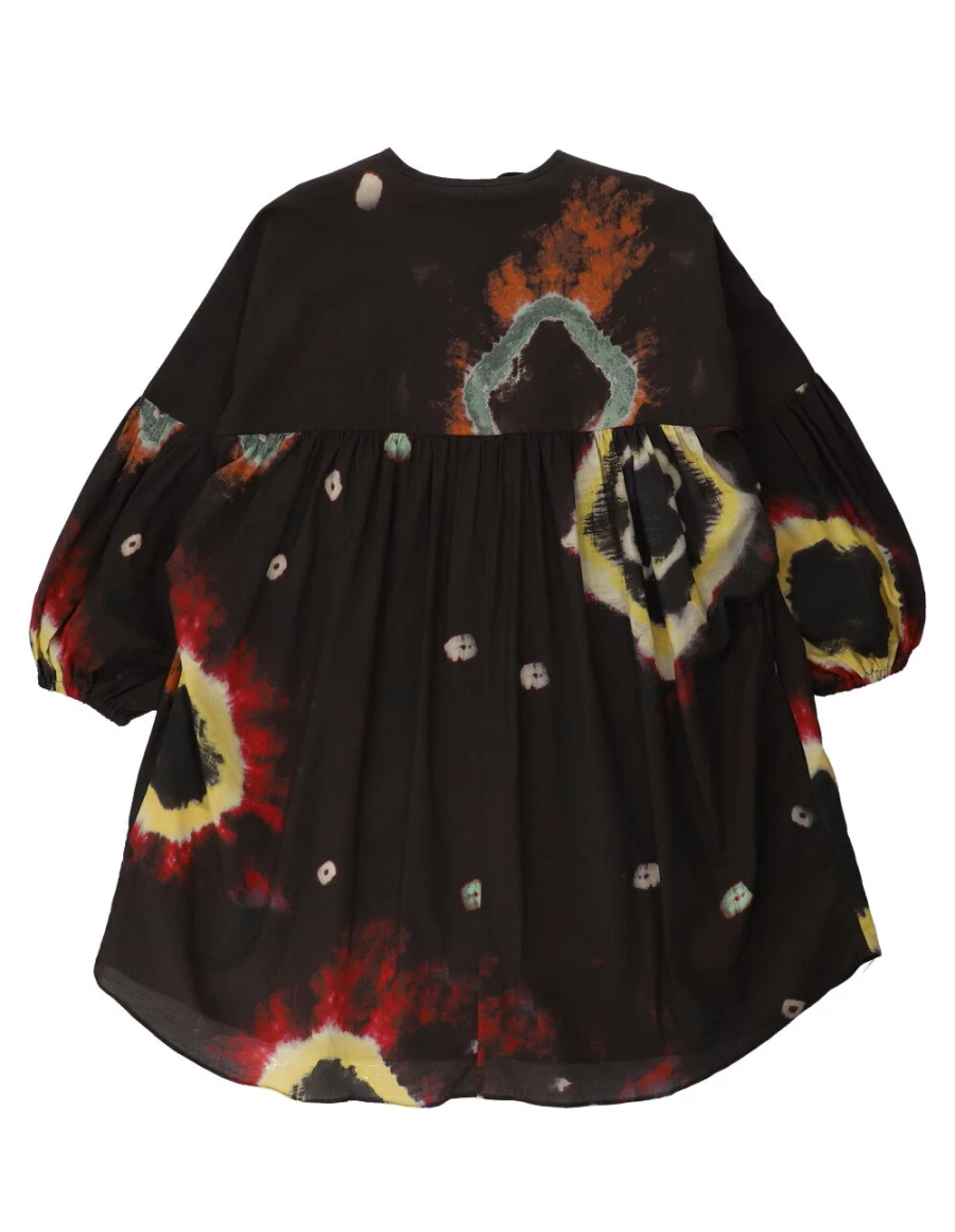 KIDS21 Abigail Black Smock Dress for Girls - Elegant & Comfortable Kids Fashion