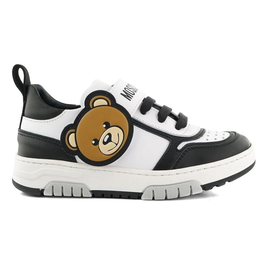 KIDS21 Black Toy Bear Trainers for Kids - Comfortable & Stylish Children's Sneakers
