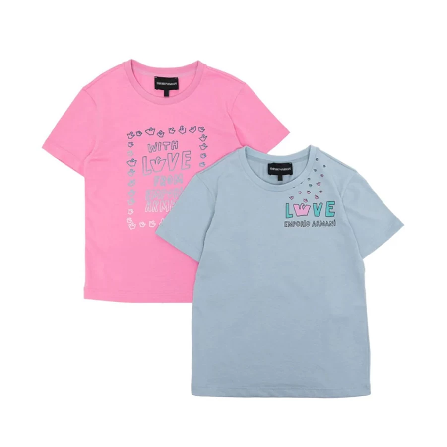 "KIDS21 Girls' Pink Two Piece Set - Trendy Matching Outfit for Kids"