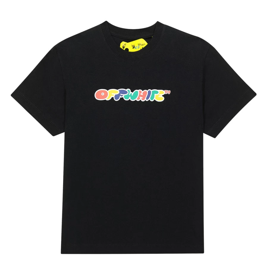 KIDS21 Black Arrow Graphic Chunky Font T-Shirt for Kids