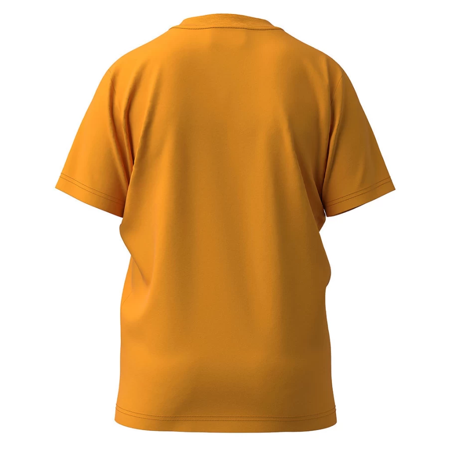 KIDS21 Orange Logo T-Shirt for Kids - Comfortable Cotton Tee with Branded Design