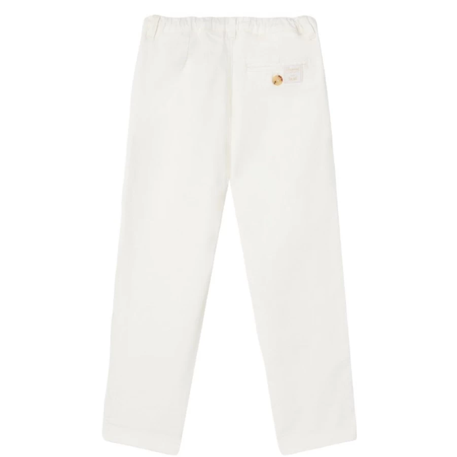 KIDS21 Stephen White Trousers for Kids - Comfortable and Stylish