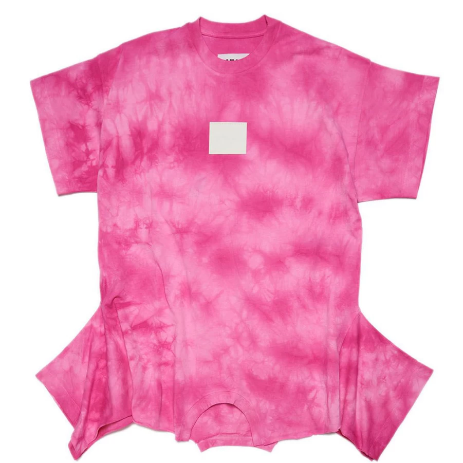 KIDS21 Girls' Fuchsia Tie-Dye Summer Dress - Boho Chic Kids Fashion