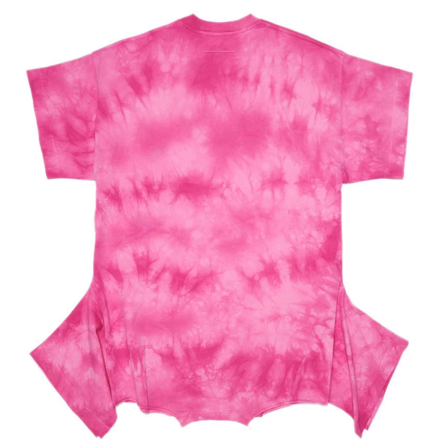 KIDS21 Girls' Fuchsia Tie-Dye Summer Dress - Boho Chic Kids Fashion