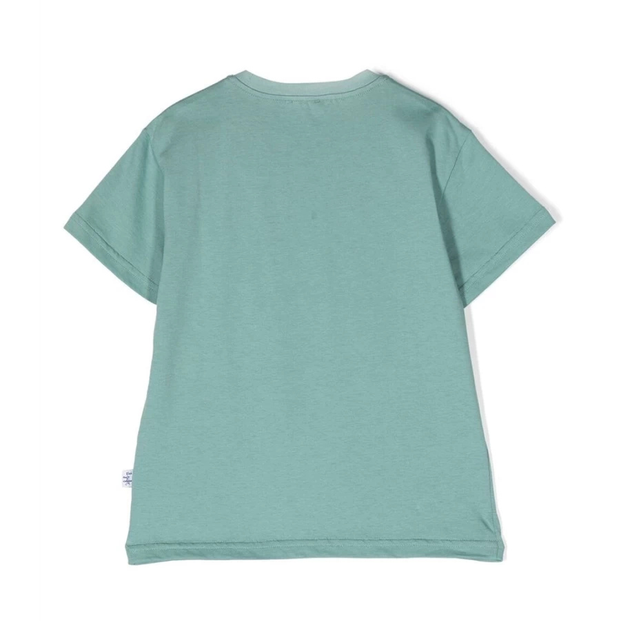 "KIDS21 Green Graphic T-Shirt for Kids - Stylish & Comfortable Cotton Tee"