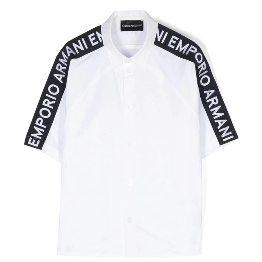 "KIDS21 White Short Sleeve Shirt for Kids – Comfortable Cotton Top"