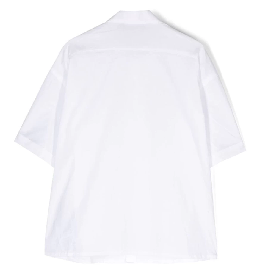 "KIDS21 White Short Sleeve Shirt for Kids – Comfortable Cotton Top"