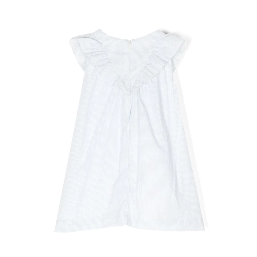 "KIDS21 Light Blue Stripe Dress for Kids - Stylish and Comfortable"