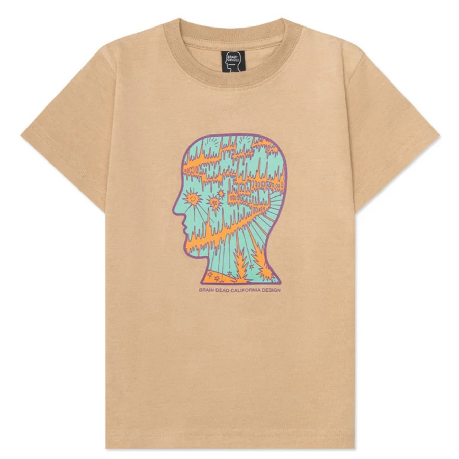 KIDS21 Beige Split Planes Graphic Kids T-Shirt for Boys and Girls