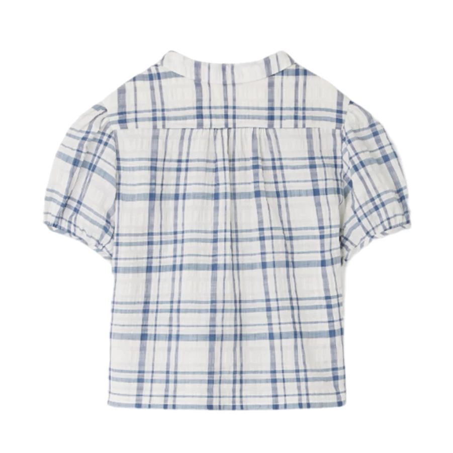"KIDS21 Adele Blouse for Women - Indigo Casual Tops"