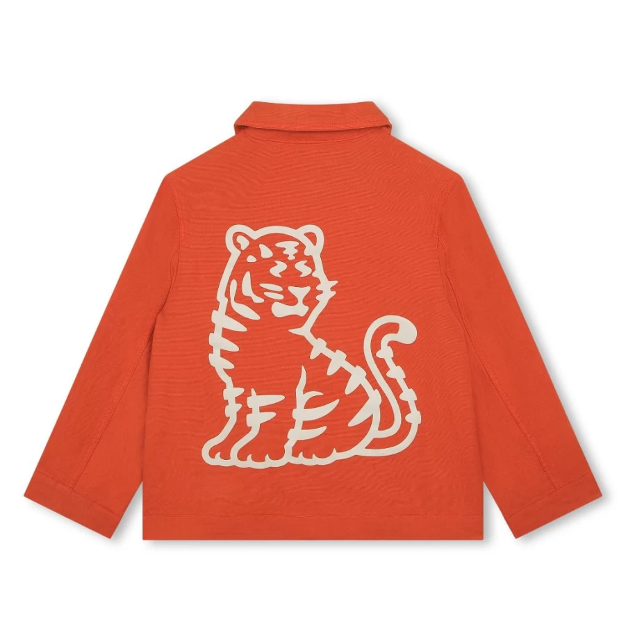 KIDS21 Orange Kotora Jacket for Kids - Lightweight & Stylish Outerwear