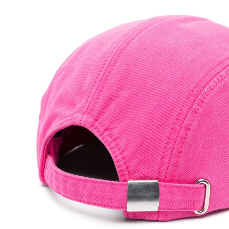 KIDS21 Fuchsia Pink Embroidered Logo Cap for Kids and Adults