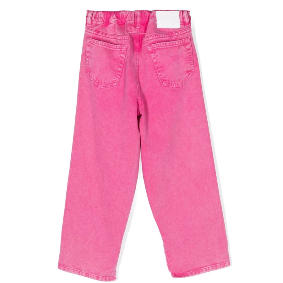 KIDS21 Fuchsia Five-Pocket Jeans for Kids - Stylish & Comfortable Denim Pants