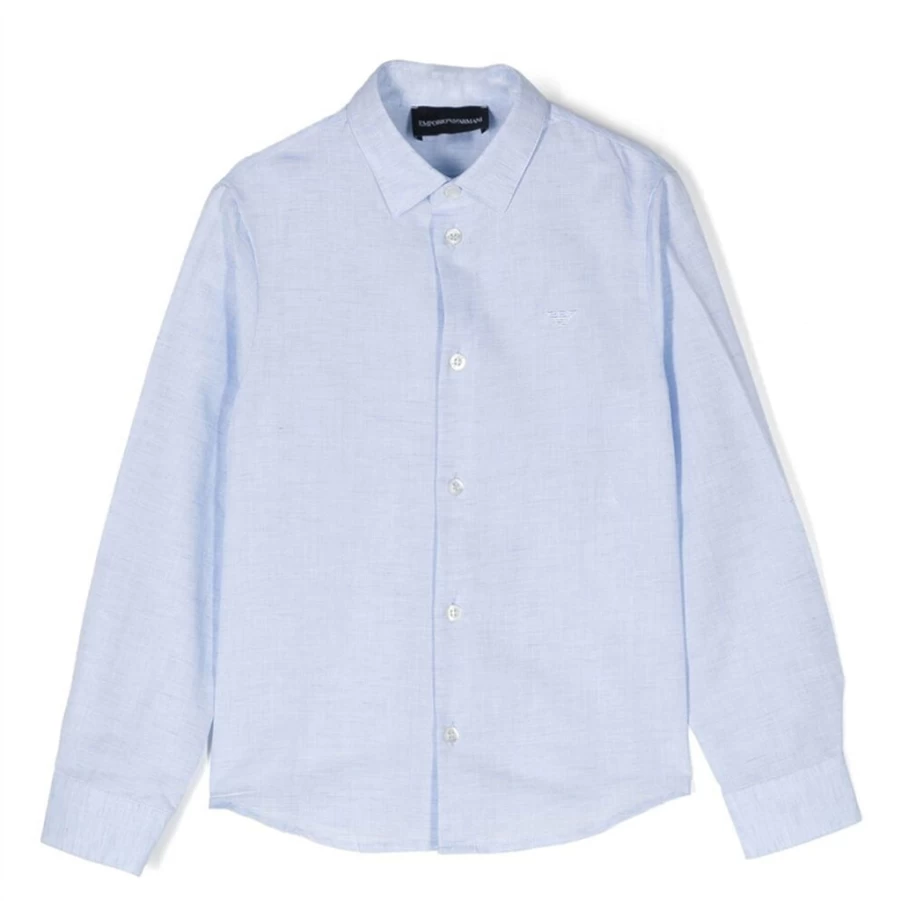"KIDS21 Light Blue Long Sleeve Shirt for Kids – Comfortable & Stylish"