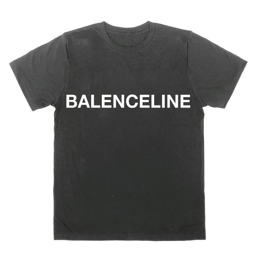 KIDS21 Black Balenceline Style T-Shirt for Kids