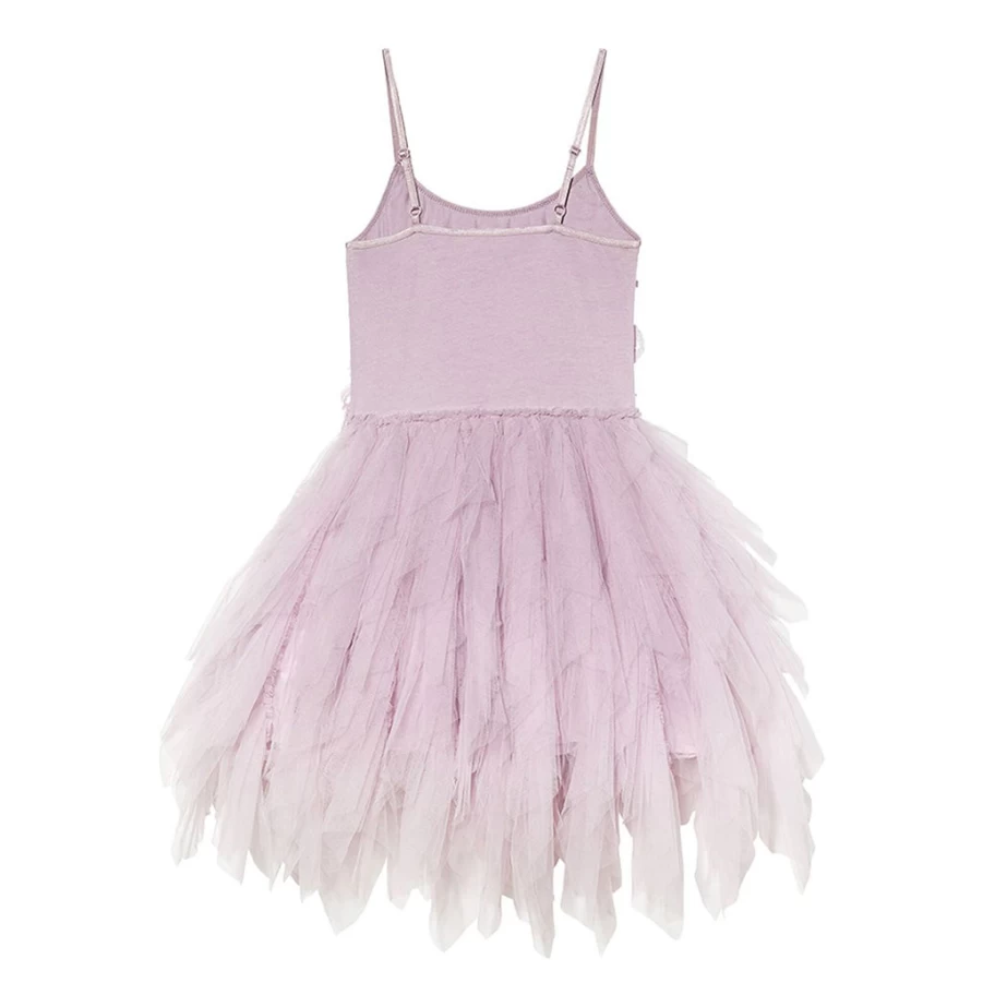 KIDS21 Purple Plume Tutu Dress for Girls - Elegant Ballet Skirt Party Wear