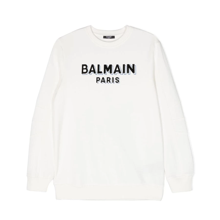 KIDS21 Ivory Logo Sweatshirt for Kids - Comfortable & Stylish Pullover