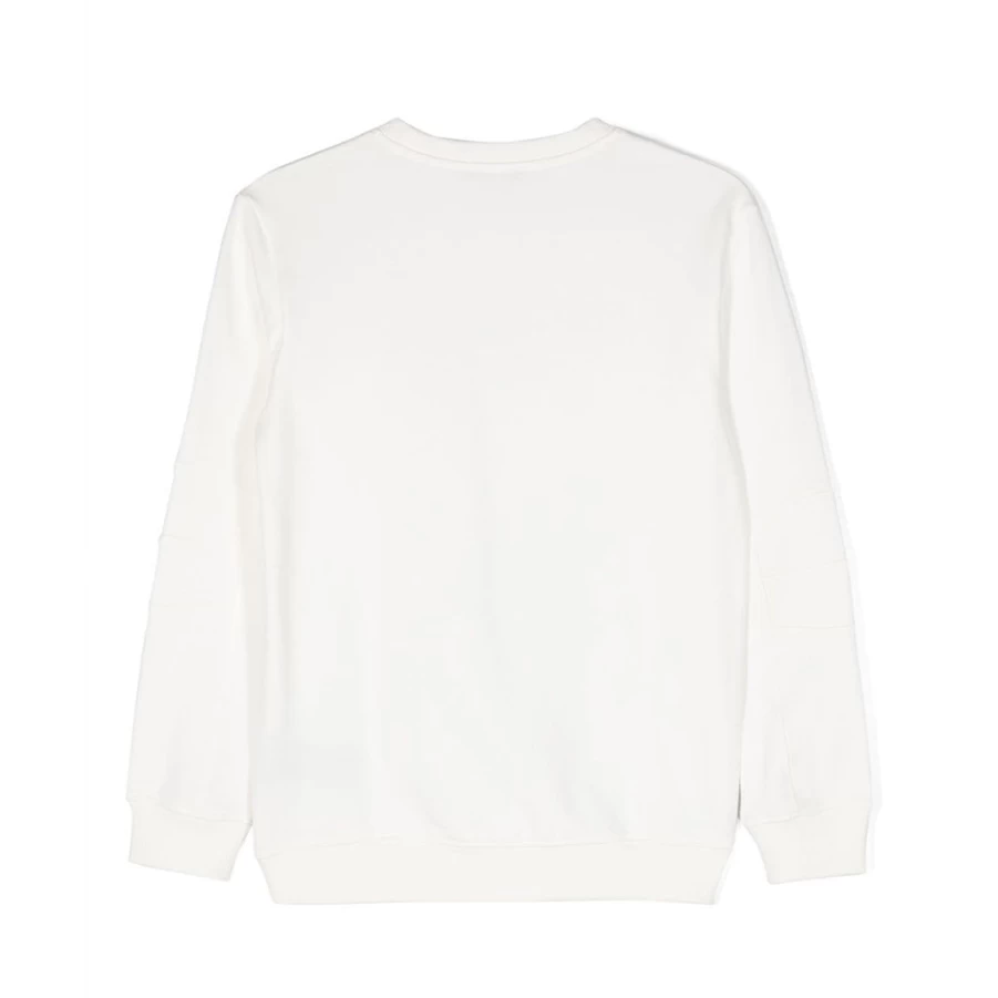 KIDS21 Ivory Logo Sweatshirt for Kids - Comfortable & Stylish Pullover