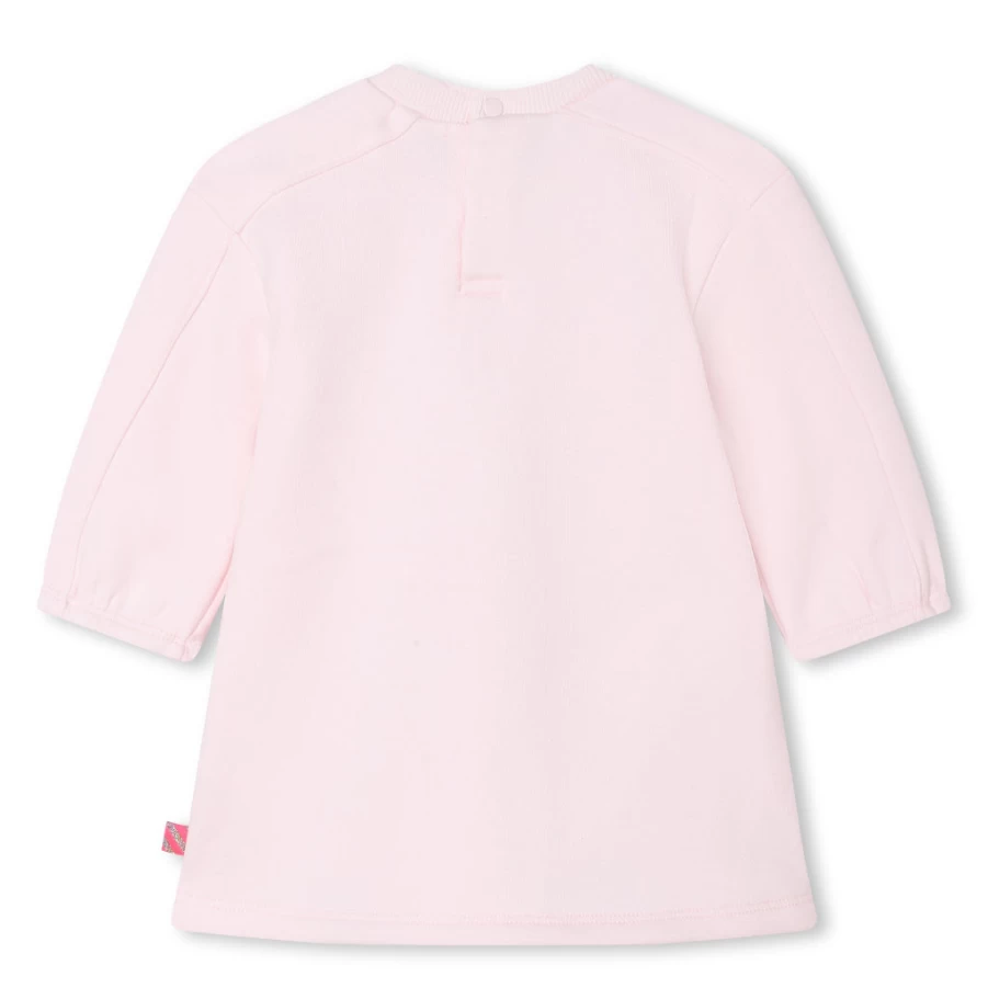 "KIDS21 Pink Bunny Dress for Girls - Adorable Kids Animal Print Outfit"
