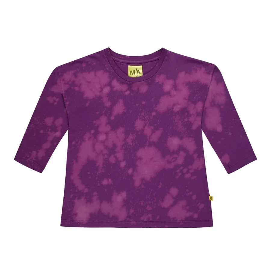 "KIDS21 Multi-Colored Splattered Graphic T-Shirt for Kids"