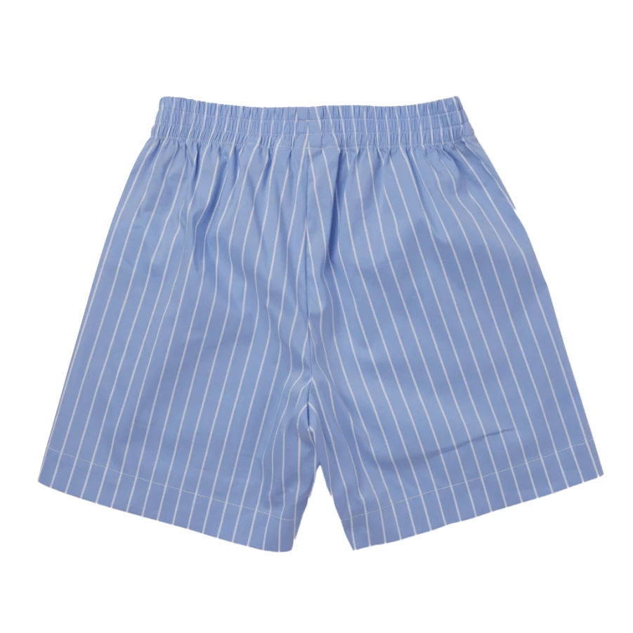 "KIDS21 Blue Stripe Shorts for Kids - Comfortable Cotton Summer Shorts"