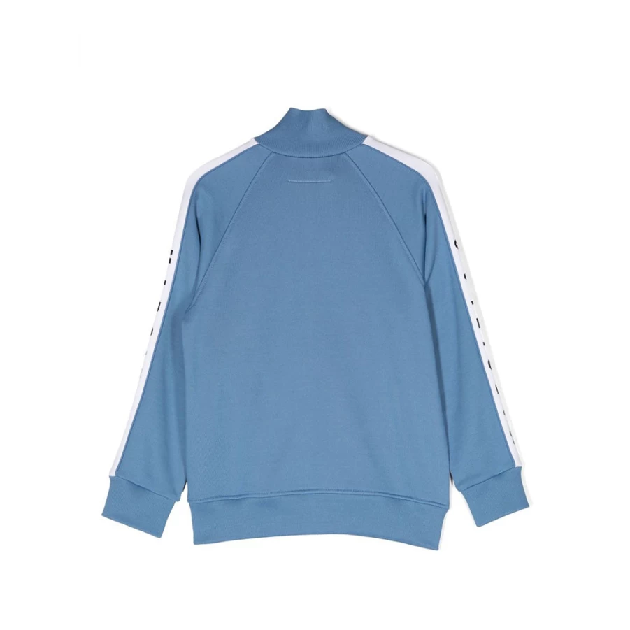 KIDS21 Blue Logo Technical Fabric Sweat Jacket for Kids - Lightweight & Comfortable