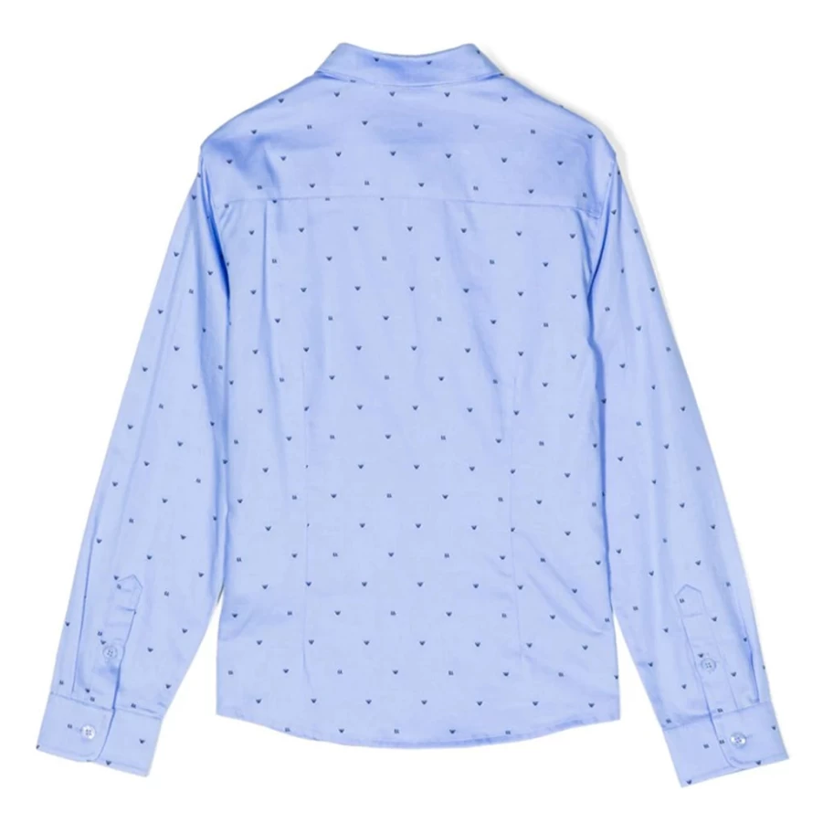 "KIDS21 Blue Long Sleeve Shirt for Kids – Comfortable & Stylish"