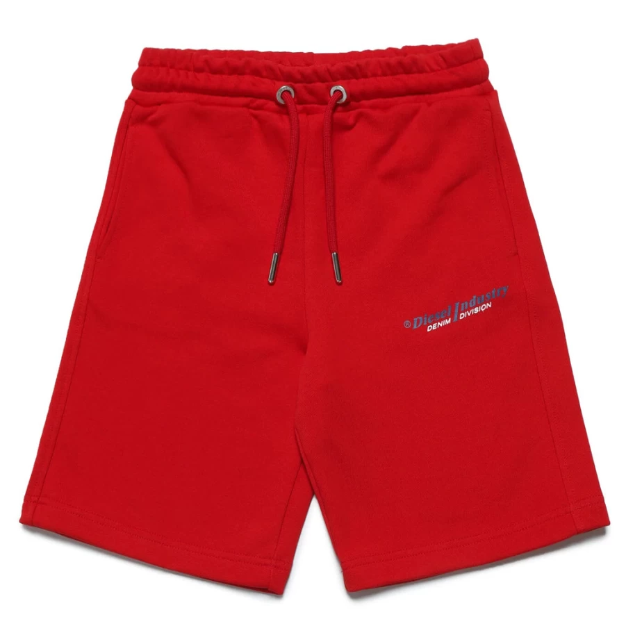 KIDS21 Red Logo Sweatshorts for Kids - Comfortable Casual Athletic Shorts
