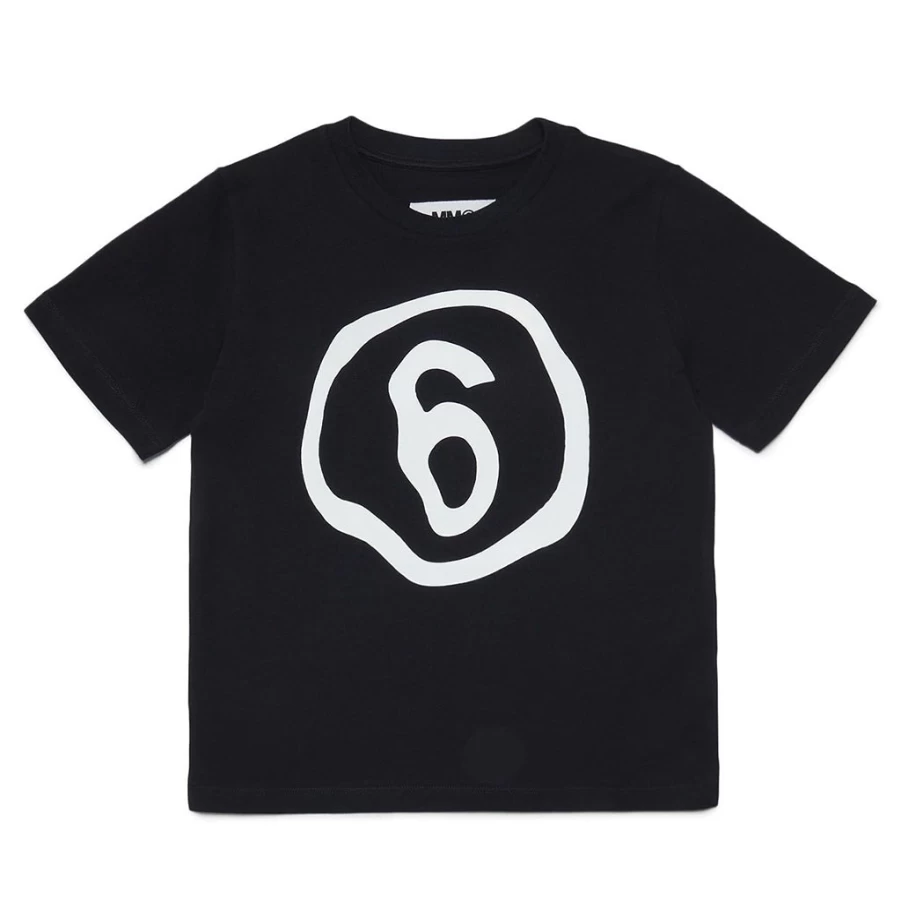 KIDS21 Black Logo T-Shirt for Kids - Stylish & Comfortable Cotton Tee