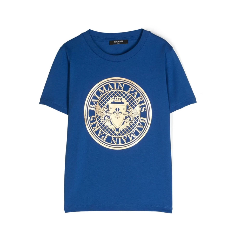 "KIDS21 Blue Graphic T-Shirt for Kids - Stylish & Comfortable Cotton Tee"