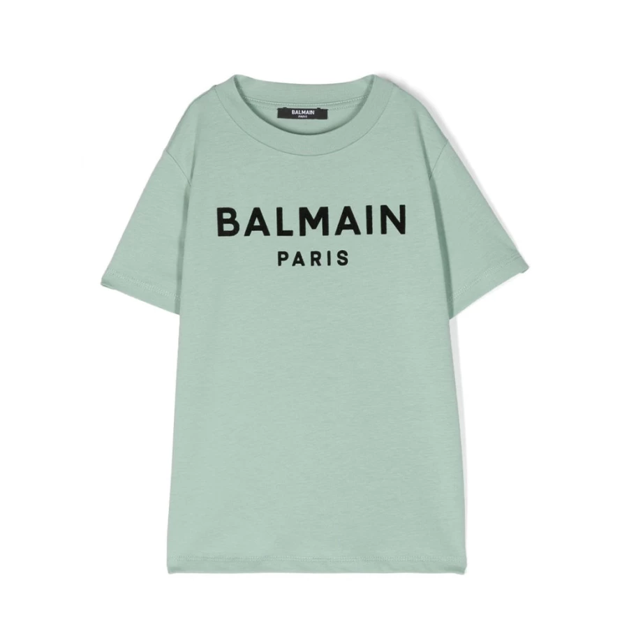 KIDS21 Green Logo Printed T-Shirt for Kids - Comfortable Cotton Tee with Brand Emblem