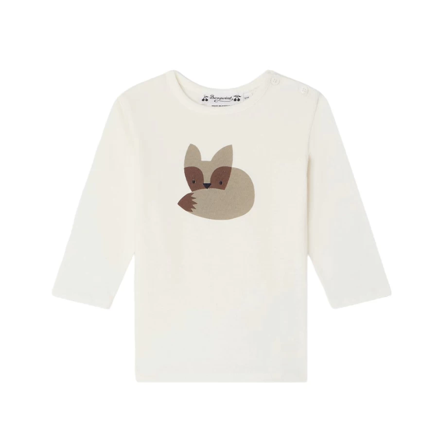 "KIDS21 Ivory Tahsin T-Shirt for Kids - Soft Cotton Comfort Tee"