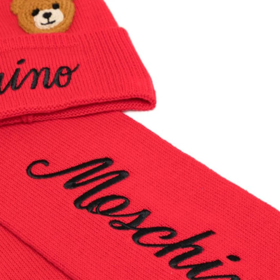 KIDS21 Red Winter Hat & Scarf Gift Set for Kids - Warm Knitted Accessories