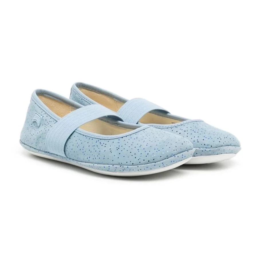 KIDS21 Blue Classic Ballerina Shoes for Girls - Comfortable & Stylish Ballet Flats