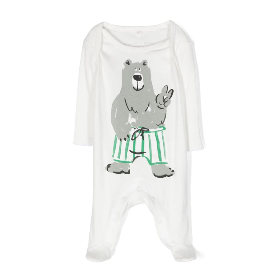 KIDS21 Ivory Bear Print Underwear Set for Kids - Soft Cotton Comfort