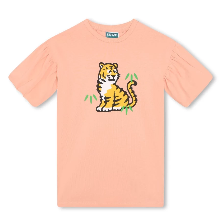 KIDS21 Girls Pink Kotora Dress - Elegant Kids Fashion Dress for Special Occasions