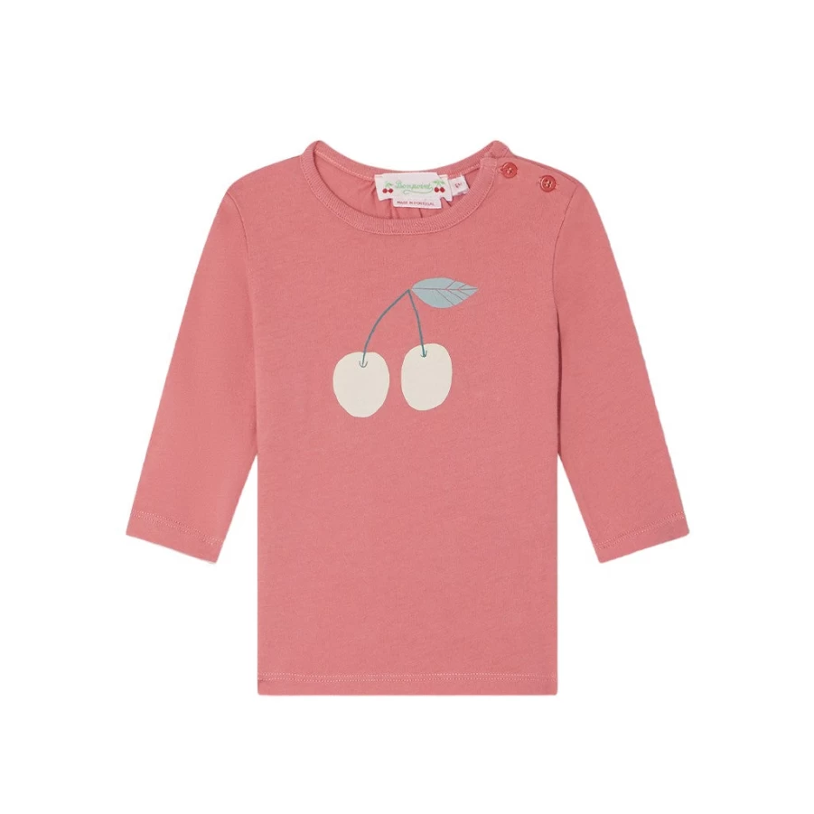 KIDS21 Fuchsia Cotton Tahsina T-Shirt for Kids - Comfortable & Stylish Tee