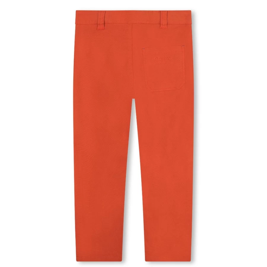 KIDS21 Kids' Orange Kotora Trousers - Comfortable Casual Pants for Boys & Girls