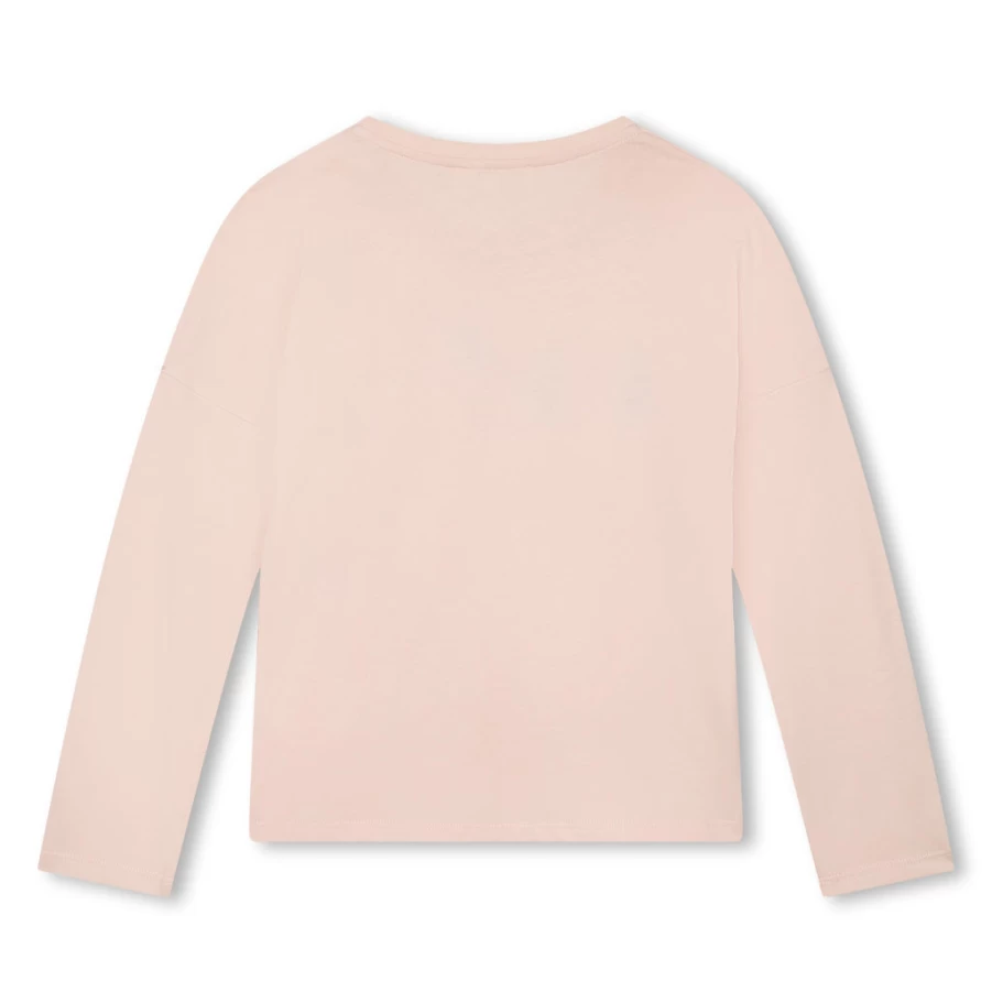 "KIDS21 Pink Long Sleeve T-Shirt for Kids - Soft Cotton Comfort Fit"