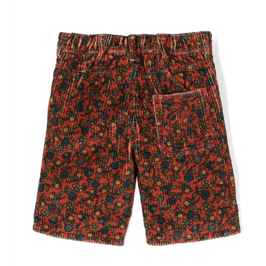 "KIDS21 Multi-Colored Printed Corduroy Shorts for Kids"