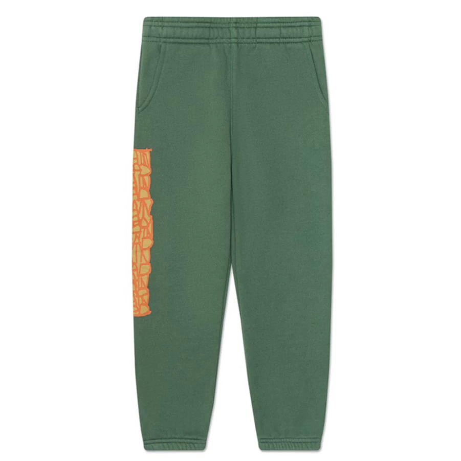 KIDS21 Green Overcast Kids Sweatpants for Boys and Girls - Comfortable Casual Joggers
