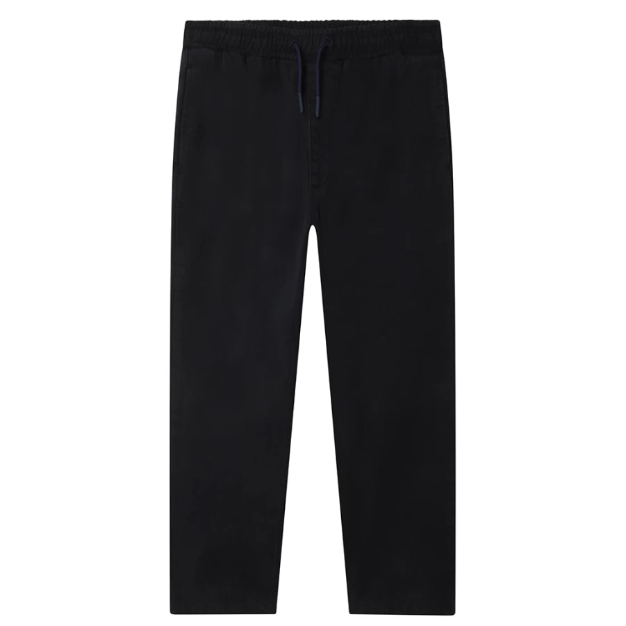 KIDS21 Black Logo Twill Pants for Kids - Stylish & Comfortable Casual Wear